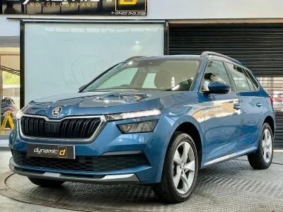 Used Skoda Kamiq SE 108 HP (79 kW) 2021 Blue SUV