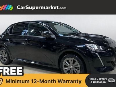 Used Peugeot e-208 Allure 100 kW (136 HP) 2020 Black Hatchback