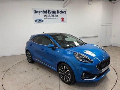 Begagnad Ford Puma ST-Line 2024 Blå SUV