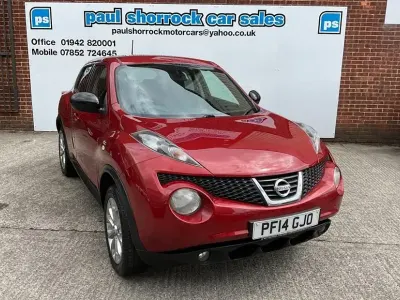 Gebraucht Nissan Juke N-TEC 2014 Rot SUV