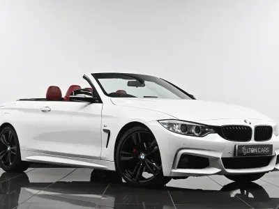 Used BMW 420 M Sport 2014 White Cabriolet