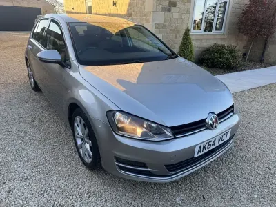 Begagnad VW Golf VII GT 2014 Silver Halvkombi