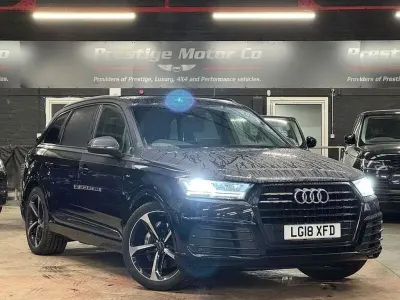 Used Audi Q7 Black Edition 2018 Black SUV