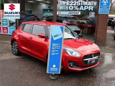 Used Suzuki Swift SZ5 2021 Red Hatchback