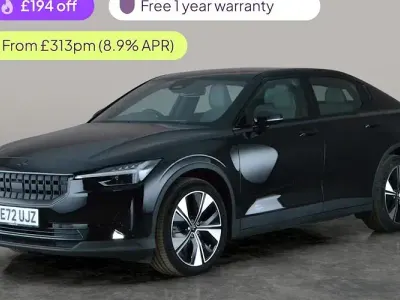 Used Polestar 2 Standard Range Single Motor 169 kW (231 HP) 2023 Black Hatchback