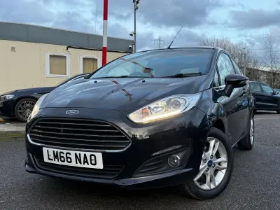 Used Ford Fiesta Zetec 2016 Black Hatchback
