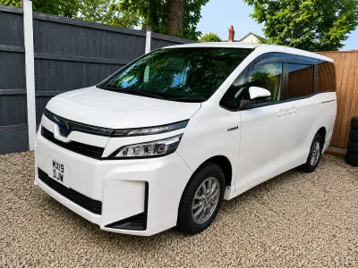Used Toyota Voxy 2019 White MPV