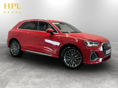 Used Audi Q3 S-Line 150 HP (110 kW) 2021 Red SUV