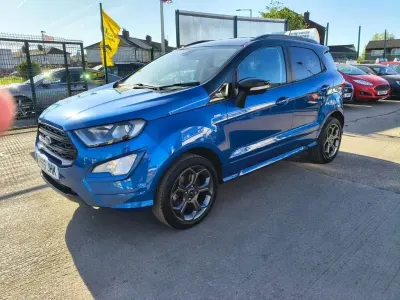 Usado Ford Ecosport ST-Line 125 HP (91 kW) 2019 Azul SUV