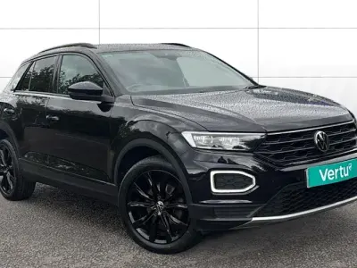 Used VW T-Roc Black Edition 150 HP (110 kW) 2021 Black SUV