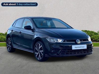 Used VW Polo R-line 110 HP (80 kW) 2022 Black Hatchback