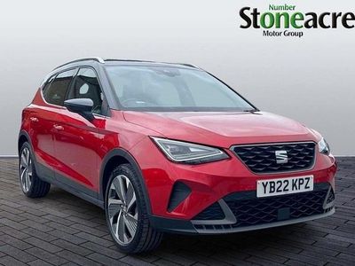 Red Used 2022 Seat Arona FR Sport SUV | £11,995 (Fair price)