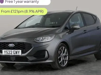 Used Ford Fiesta ST-Line 101 HP (74 kW) 2022 Grey Hatchback