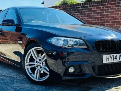 Used BMW 520 M Sport 184 HP (135 kW) 2014 Black Sedan