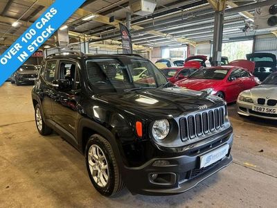 Begagnad Jeep Renegade Longitude 120 HK (88 kW) 2016 Svart SUV