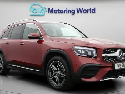 Used Mercedes GLB200 AMG line 163 HP (119 kW) 2022 Red SUV