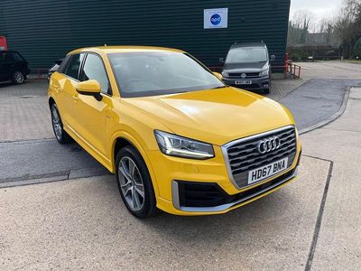 Used Audi Q2 S-Line 150 HP (110 kW) 2017 Yellow SUV