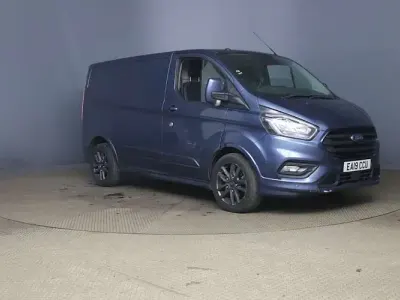 Used Ford Transit Custom Sport 170 HP (125 kW) 2019 Blue Van