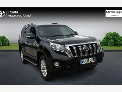 Used Toyota Land Cruiser 174 HP (127 kW) 2016 Black Estate