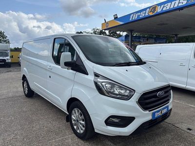 White Used 2022 Ford Transit Custom Limited Van | £16,750 (Fair price)