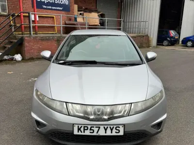 Used Honda Civic SE 2007 Silver Hatchback