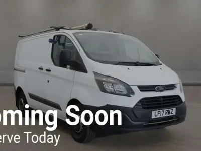 Used Ford Transit Custom 105 HP (77 kW) 2017 White Van