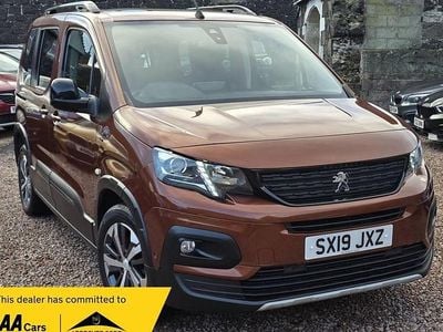 Bronze Used 2019 Peugeot Rifter GT-line MPV | £12,750 (Fair price)