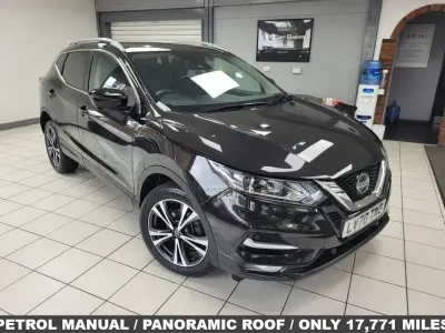 Used Nissan Qashqai N-Connecta 160 HP (117 kW) 2020 Black SUV