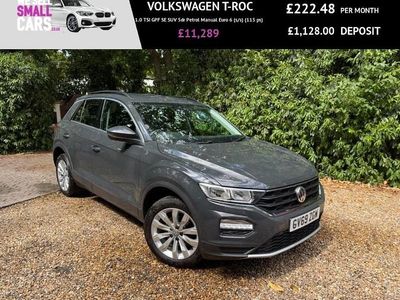 Grey Used 2020 VW T-Roc SE SUV | £10,989 (Fair price)