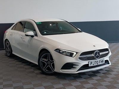 Used Mercedes A180 AMG line 136 HP (100 kW) 2020 White Sedan