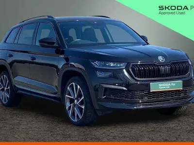 Used Skoda Kodiaq SportLine 147 HP (108 kW) 2023 Black magic pearl effect SUV