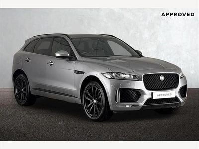 Usado Jaguar F-Pace Chequered Flag 180 HP (132 kW) 2019 Cinzento SUV