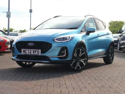 Used Ford Fiesta Active 125 HP (91 kW) 2023 Blue Hatchback