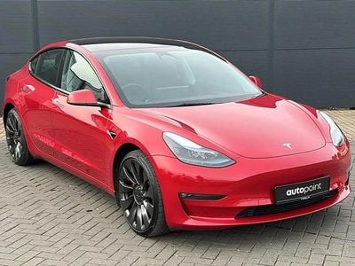 Used Tesla Model 3 Performance 461 kW (627 HP) 2023 Red Sedan