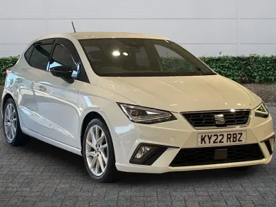 Used Seat Ibiza FR 2022 White Hatchback