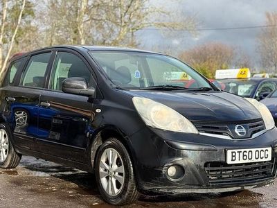Used Nissan Note Acenta 88 HP (64 kW) 2010 Black Hatchback