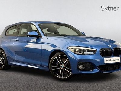 Used BMW 120 M Sport 181 HP (133 kW) 2019 Blue Hatchback