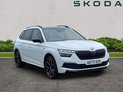 Used Skoda Kamiq Monte Carlo 115 HP (84 kW) 2023 White SUV