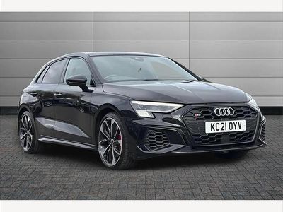 Used Audi S3 Sportback Advanced 310 HP (228 kW) 2021 Black Hatchback