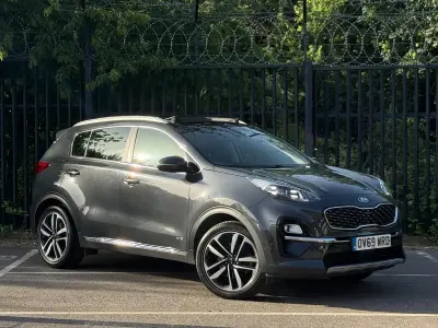 Used Kia Sportage 177 HP (130 kW) 2019 Grey SUV