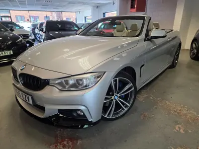 Usado BMW 420 M Sport 2015 Prateado Cabrios