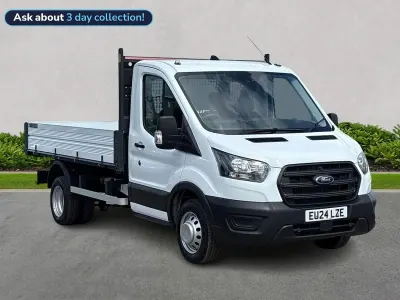 Used Ford Transit 170 HP (125 kW) 2024 White Cabriolet