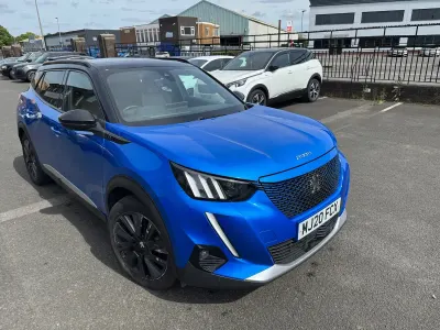 Used Peugeot 2008 GTi 100 kW (136 HP) 2020 Blue SUV