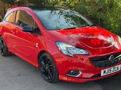 Used Vauxhall Corsa Edition 70 HP (51 kW) 2015 Red Hatchback