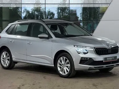 Used Skoda Kamiq SE 85 HP (62 kW) 2025 Brilliant silver metallic SUV