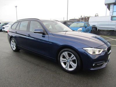 Mediterannean blue metalic Used 2018 BMW 318 Sport Line Estate | £13,745 (Good price)