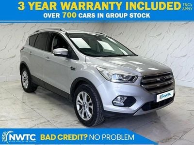 Used Ford Kuga Titanium 150 HP (110 kW) 2018 Silver SUV