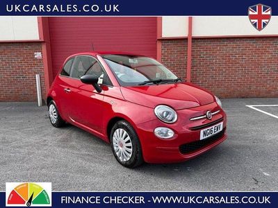 Used Fiat 500 Pop 69 HP (50 kW) 2016 Red Hatchback