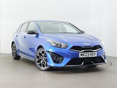 Used Kia Ceed GT-Line 158 HP (116 kW) 2023 Blue Hatchback