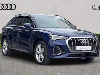 Used Audi Q3 S-Line 150 HP (110 kW) 2025 Blue SUV
